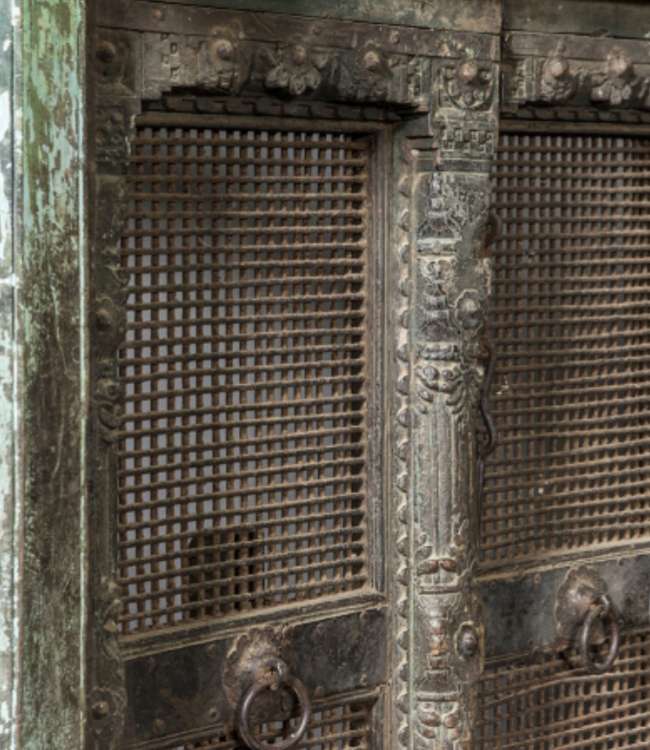 Be-Uniq Oude Originele Deur - India - H171 x B120 x D13 cm