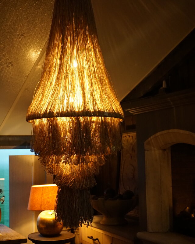 Rene Houtman Kroonluchter Touw Zilver | H115 x D50 cm