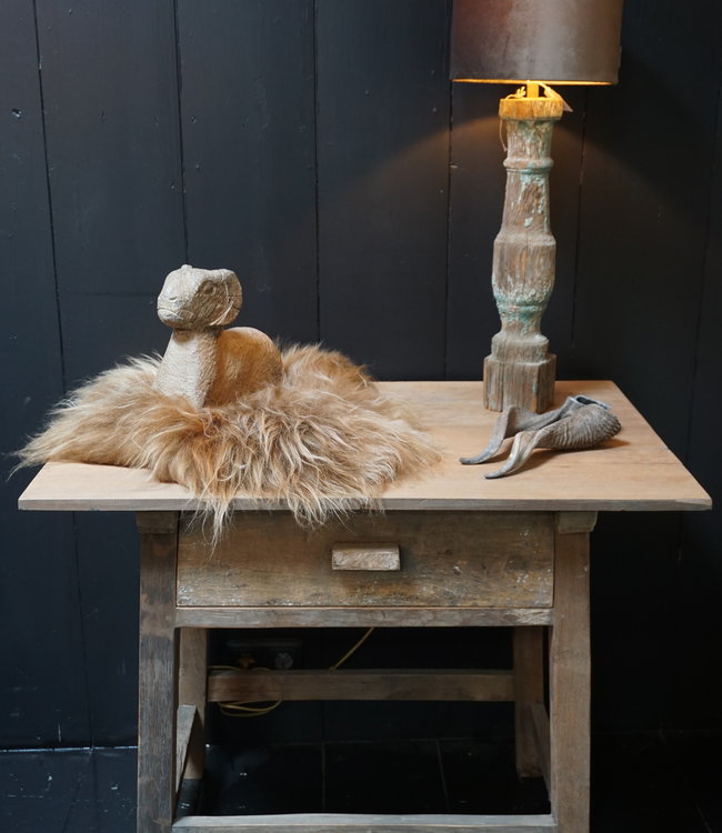 Rene Houtman Sidetable Oud Hout met 1 lade L91 x D60 x H76