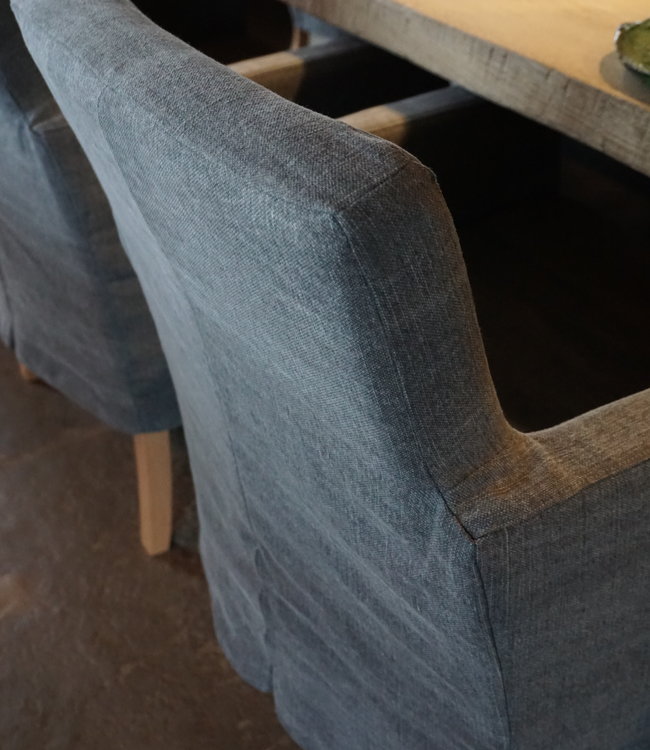 Rene Houtman Eetkamerstoel Stof Bas + Losse Hoes