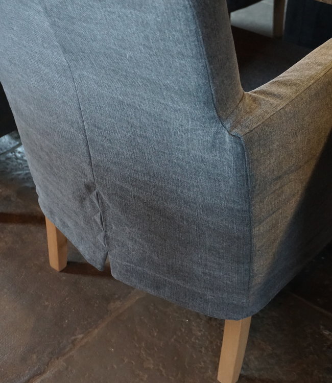 Rene Houtman Eetkamerstoel Stof Bas + Losse Hoes