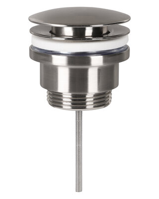 Differnz Afvoerplug pop up, design mat chroom