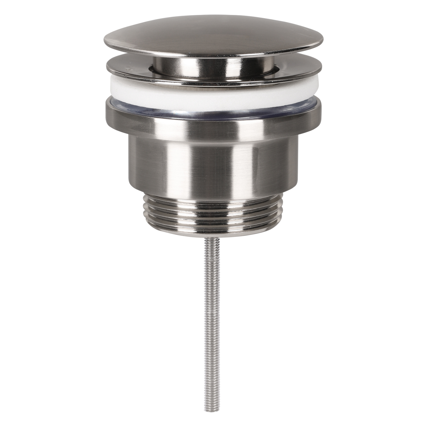 Differnz Afvoerplug pop up, design mat chroom