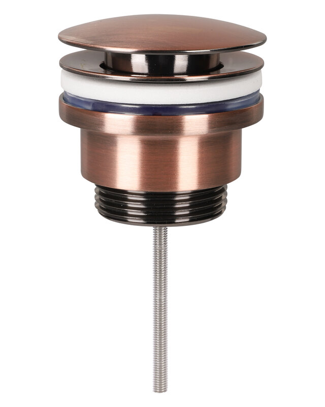 Differnz Afvoerplug pop up, design rood koper