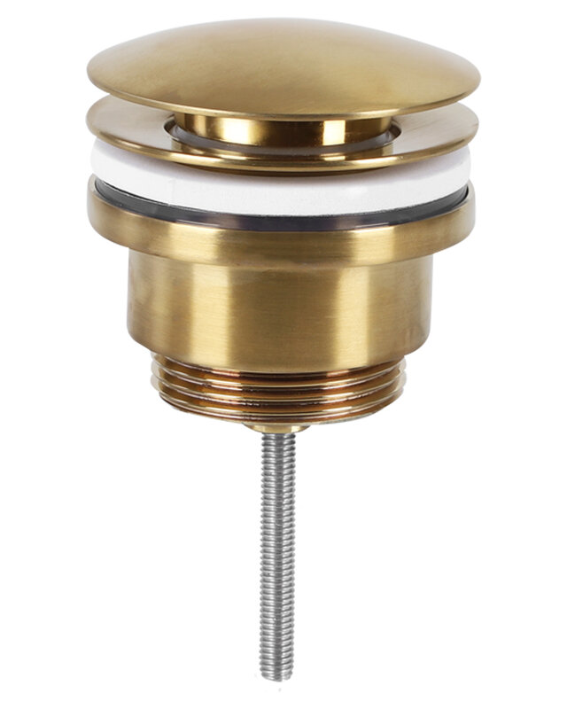 Differnz Afvoerplug pop up, design mat goud