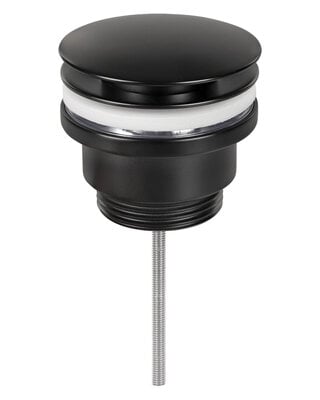 Differnz Afvoerplug pop up, design mat zwart