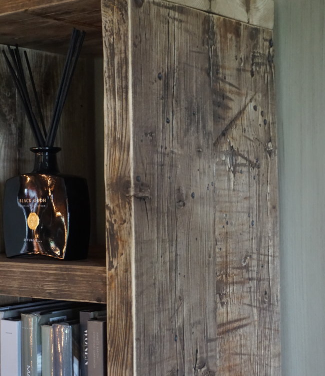 Rene Houtman Badkamerkast/Boekenkast Greet Wagondelen - Kies Maat