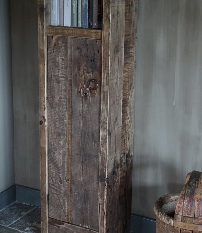 Rene Houtman Badkamerkast/Boekenkast Greet Wagondelen - Kies Maat