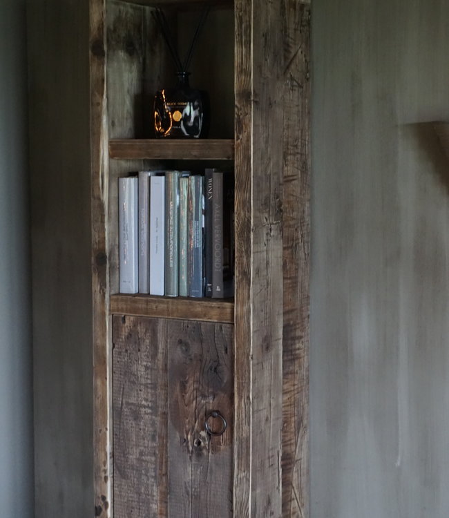 Rene Houtman Badkamerkast/Boekenkast Greet Wagondelen - Kies Maat