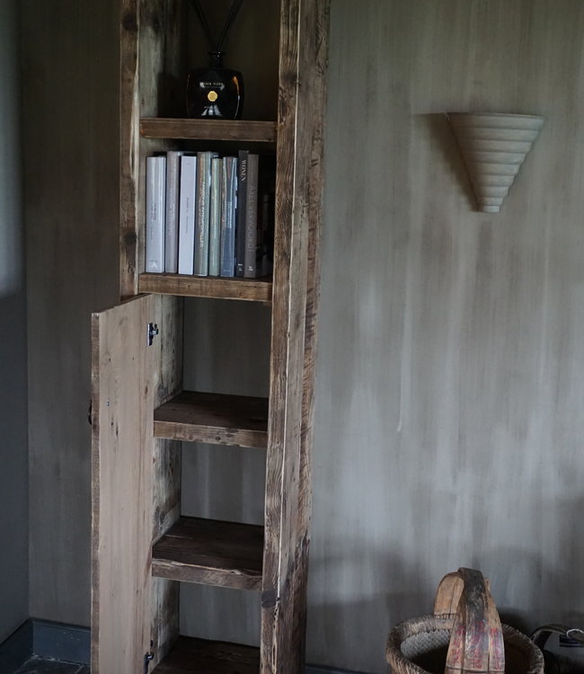 Rene Houtman Badkamerkast/Boekenkast Greet Wagondelen - Kies Maat