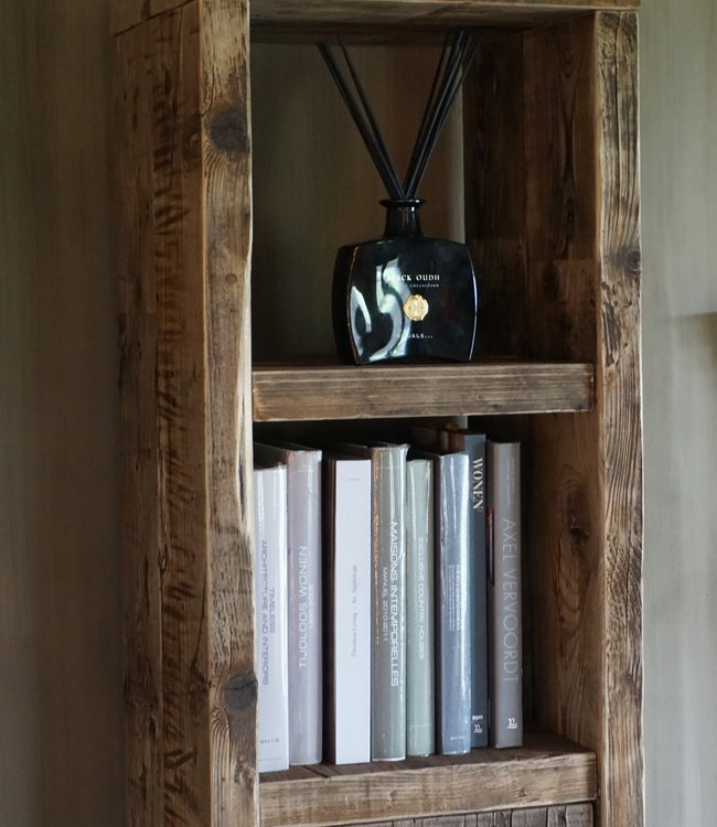 Rene Houtman Badkamerkast/Boekenkast Greet Wagondelen - Kies Maat