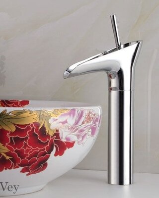 Rene Houtman Chromen Waterval Kraan - H32 cm