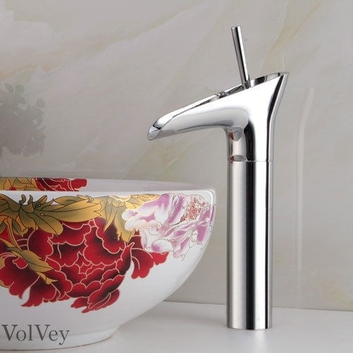 Rene Houtman Chromen Waterval Kraan - H32 cm