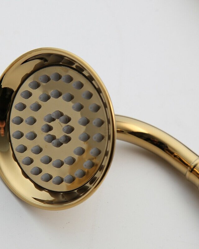 Rene Houtman Nostalgische inbouwdouche met Handdouche - Goud