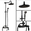 Olie Bronzen Opbouw Douche - Inclusief Handdouche