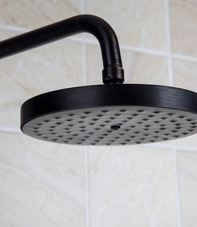 Rene Houtman Olie Bronzen Opbouw Regendouche - Met Handdouche