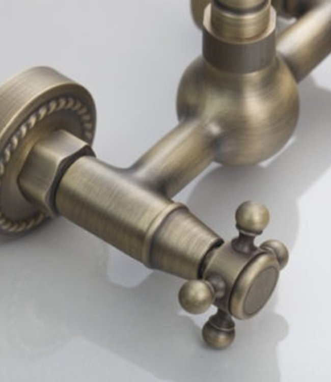 Rene Houtman Klassieke Bronzen Badkraan - H17,5 cm