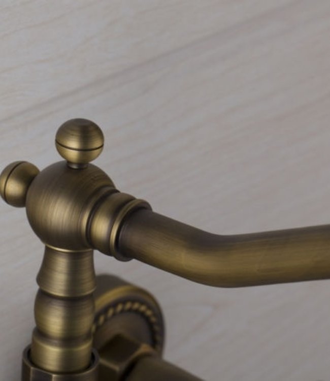 Rene Houtman Klassieke Bronzen Badkraan - H17,5 cm