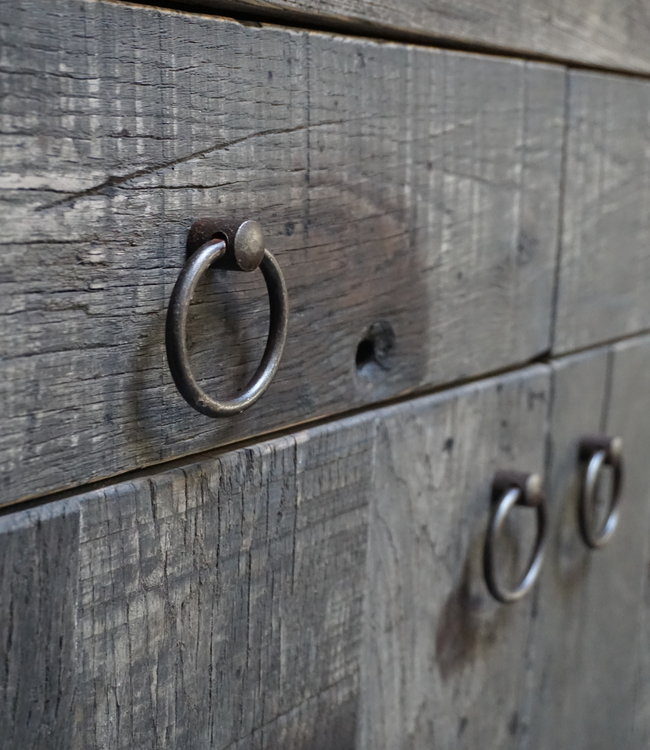 Rene Houtman Badkamermeubel Norali Oud Eikenhout Behandeld - Kies Afmeting