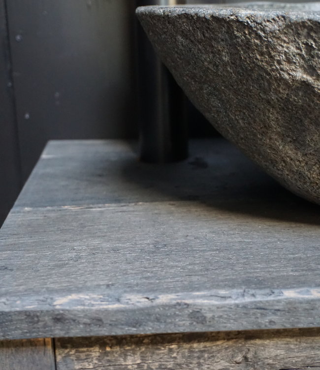 Rene Houtman Badkamermeubel Norali Oud Eikenhout Behandeld - Kies Afmeting