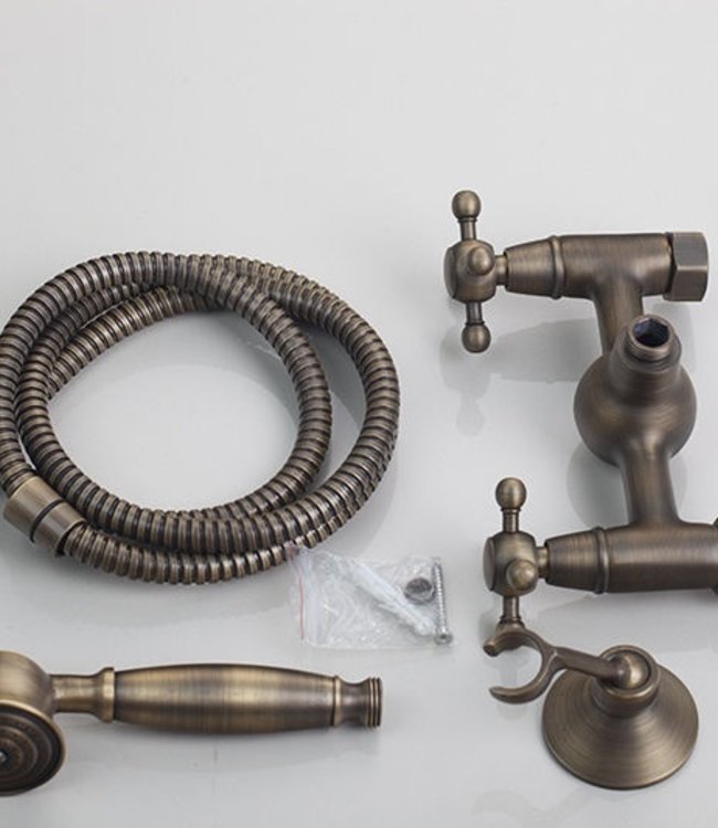 Rene Houtman Nostalgische Bronzen Douchekraan