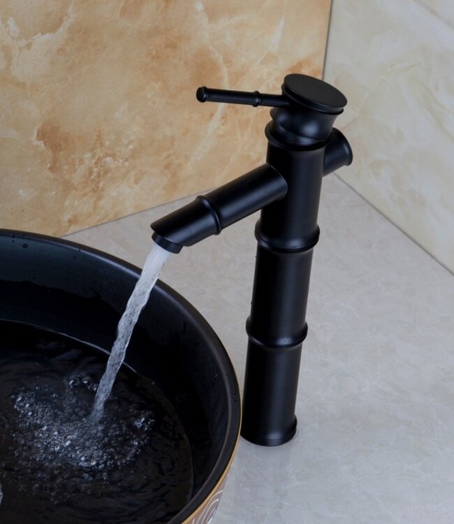 Rene Houtman Olie Bronzen Wastafelkraan - H31 cm