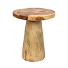 The Timber Conic Side Table - Naturel - H57 cm