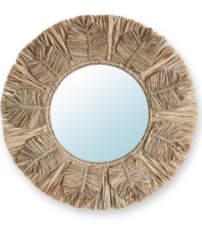 Bazar Bizar The Palm Tree Mirror - Naturel - M