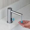 Zeep Dispenser met Sensor - Geborsteld Nikkel