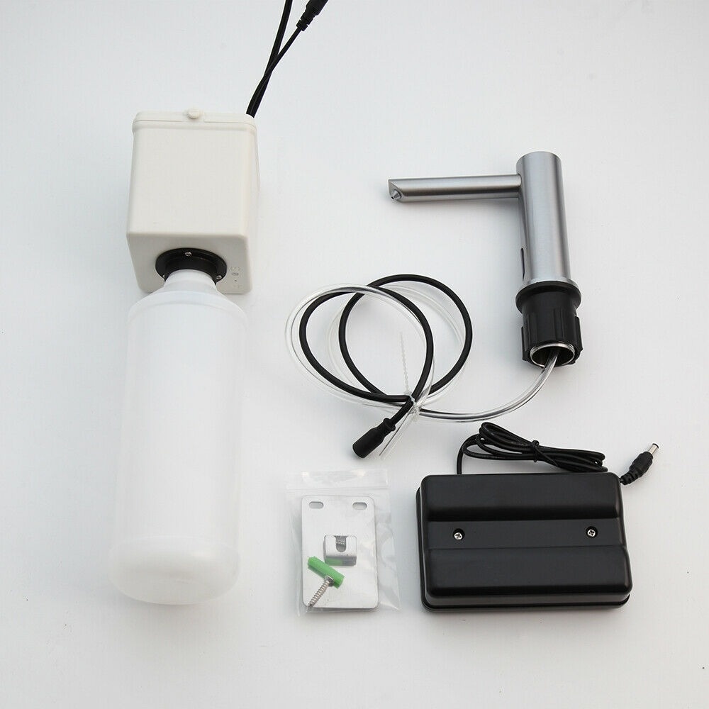 Rene Houtman Zeep Dispenser met Sensor - Geborsteld Nikkel