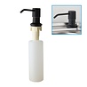 Rene Houtman Zwarte Inbouw Zeep Dispenser - Met Zeepreservoir Rene Houtman Zwarte Inbouw Zeep Dispenser - Met Zeepreservoir