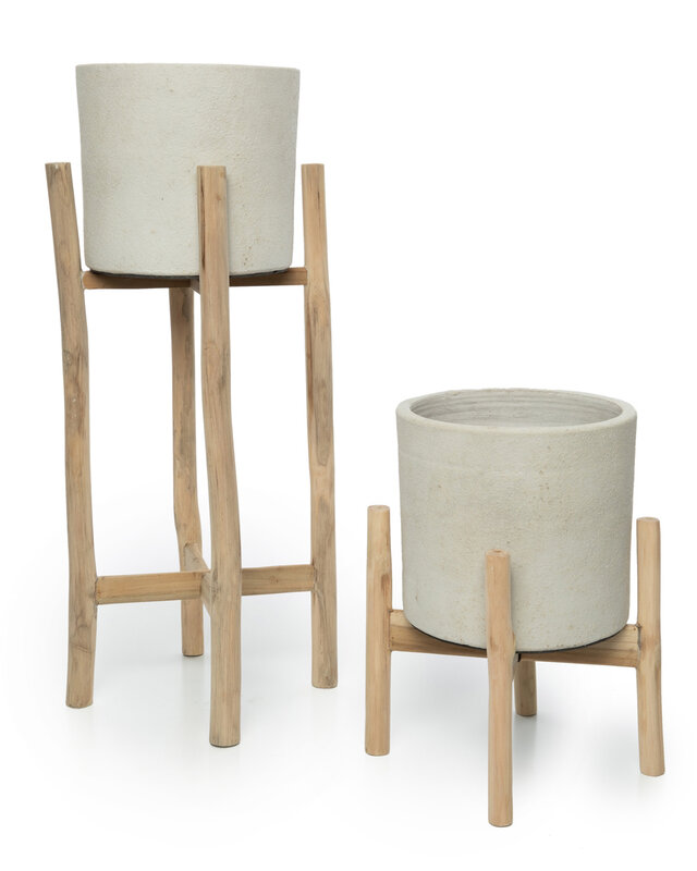 Bazar Bizar The Chalk High - Concrete Naturel - H68 cm