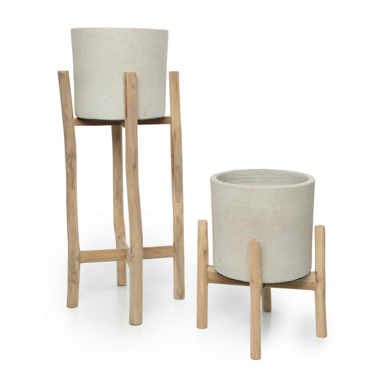Bazar Bizar The Chalk High - Concrete Naturel - H68 cm