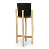 The Charcoal High - Zwart Naturel - H68 cm