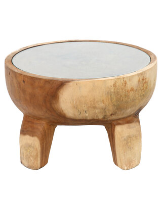 Bazar Bizar The Timber Sidetable - 55 cm