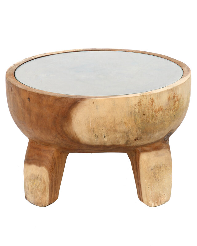 Bazar Bizar The Timber Sidetable - 55 cm