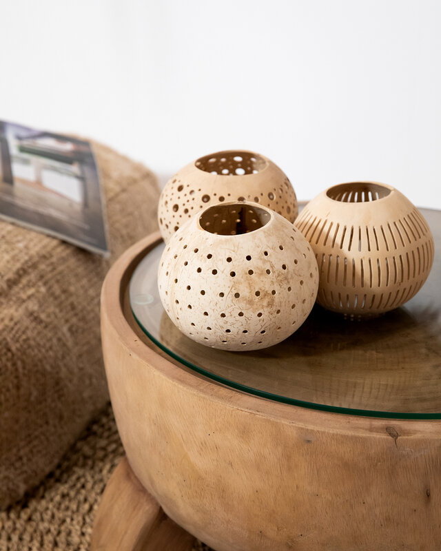 Bazar Bizar The Timber Sidetable - 55 cm