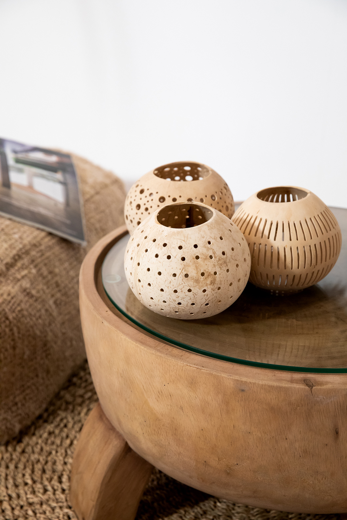 Bazar Bizar The Timber Sidetable - 55 cm