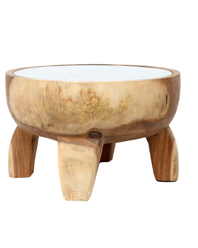 Bazar Bizar The Timber Sidetable - 55 cm