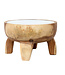 Bazar Bizar The Timber Sidetable - 55 cm