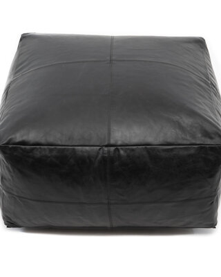Bazar Bizar The Collectors Pouffe - Zwart - H30 cm