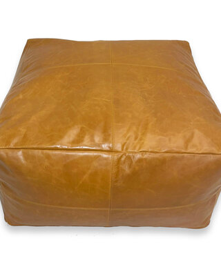 Bazar Bizar The Collectors Pouffe - Camel - H30 cm