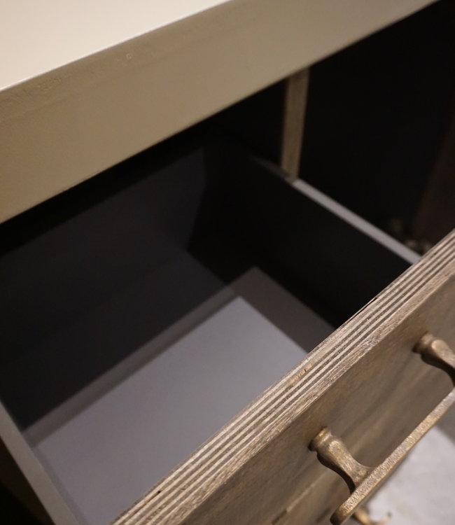 Rene Houtman Badkamermeubel Rico Robuust Eikenhout - Kies Afmeting