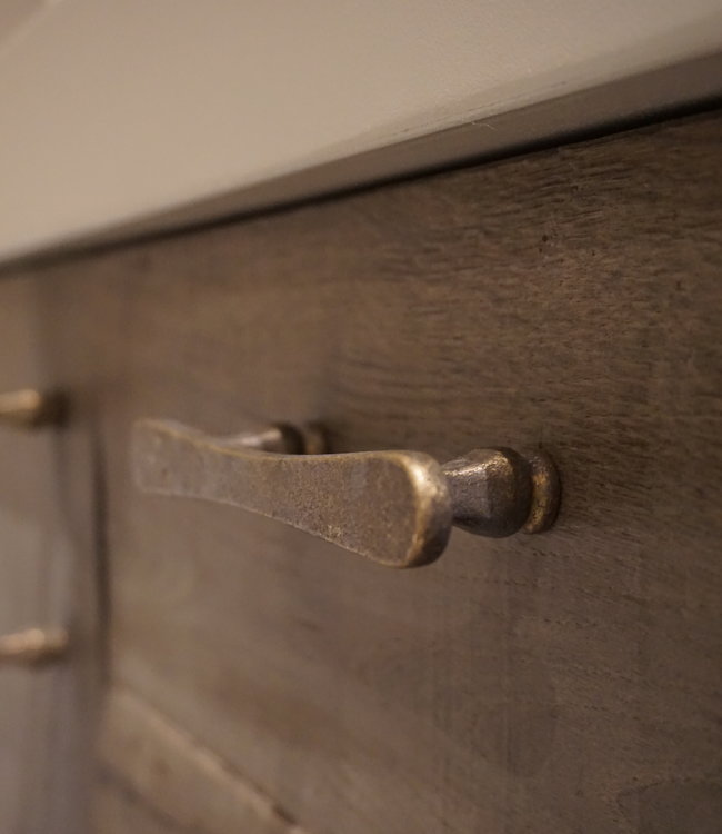 Rene Houtman Badkamermeubel Rico Robuust Eikenhout - Kies Afmeting