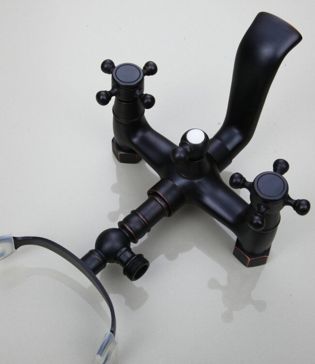 Rene Houtman Vrijstaande Badkraan - Met Handdouche