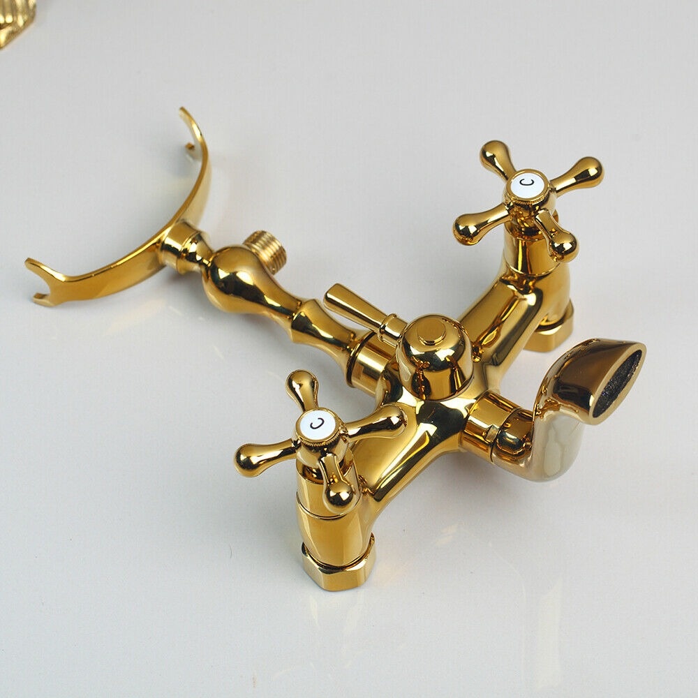 Rene Houtman Vrijstaande Gouden Badkraan - H105,5 cm