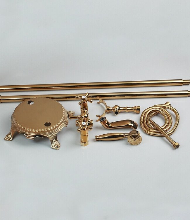 Rene Houtman Vrijstaande Gouden Badkraan - H105,5 cm