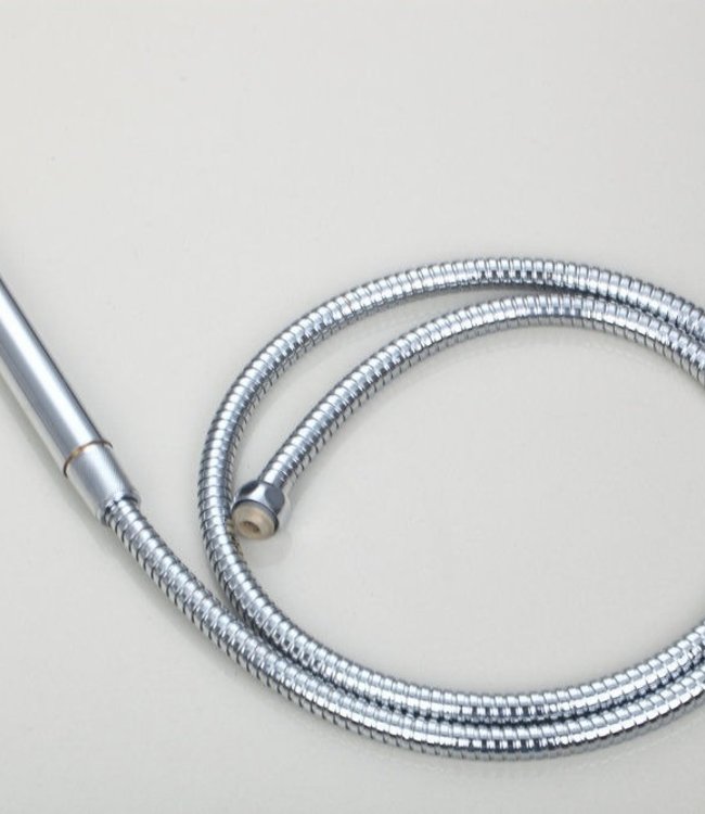 Rene Houtman Vrijstaande Chromen Badkraan - Met Handdouche