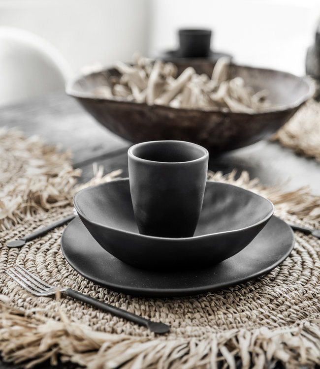 Bazar Bizar The Fringe Raffia Placemat - Naturel - B45 cm