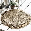 The Fringe Raffia Placemat - Naturel - B45 cm
